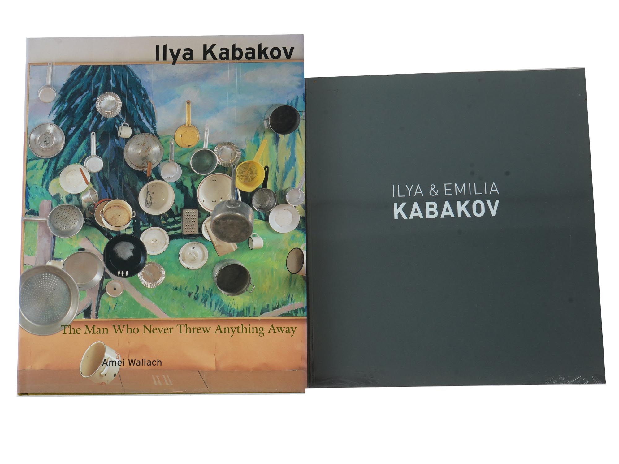 LOT OF TWO ILLUSTRATED ART BOOKS ILYA KABAKOV PIC-0