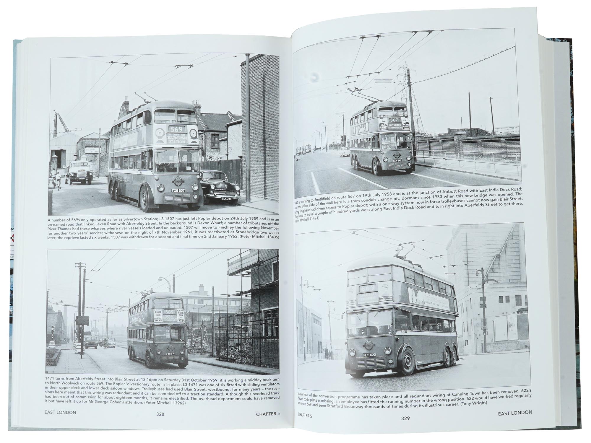 COLLECTION OF ENGLISH BUSES TROLLEYS ALBUMS BOOKS PIC-10