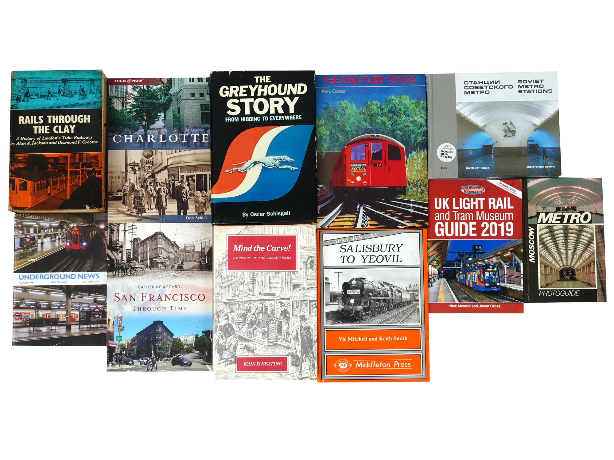 11 VINTAGE BOOKS PUBLIC URBAN TRANSPORT METRO PIC-0