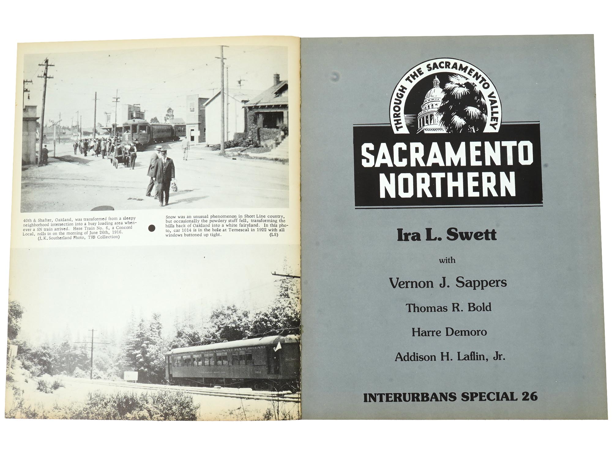 GROUP AMERICAN INTERURBANS RAILROAD TRANSPORT BOOKS PIC-7