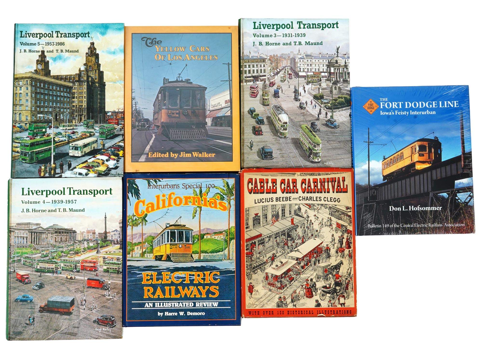 COLLECTION AMERICAN ENGLISH RAILROAD TRANSPORT BOOKS PIC-0