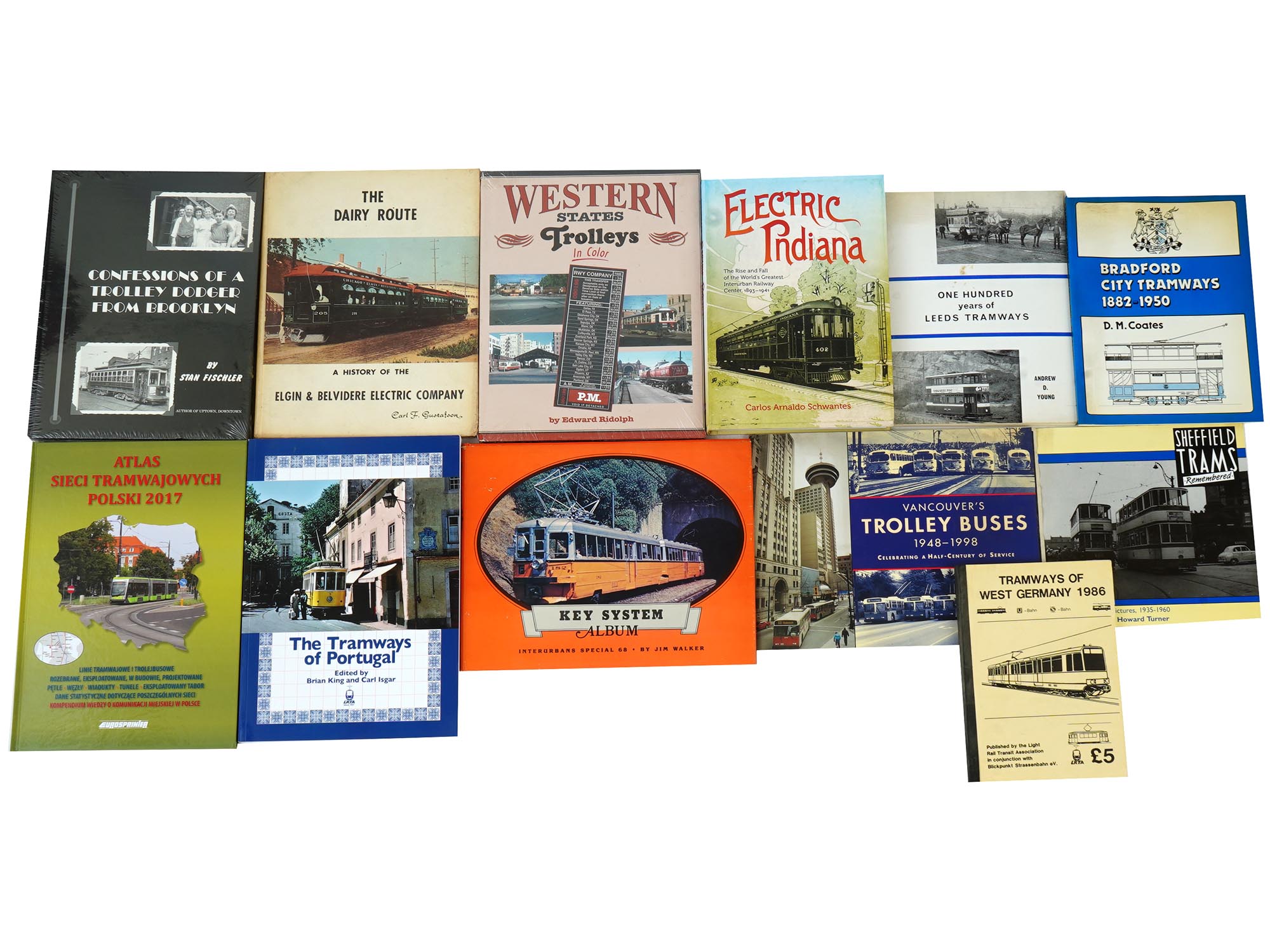 LOT AMERICAN EUROPEAN RAILWAY TRANSPORT ALBUMS BOOKS PIC-0