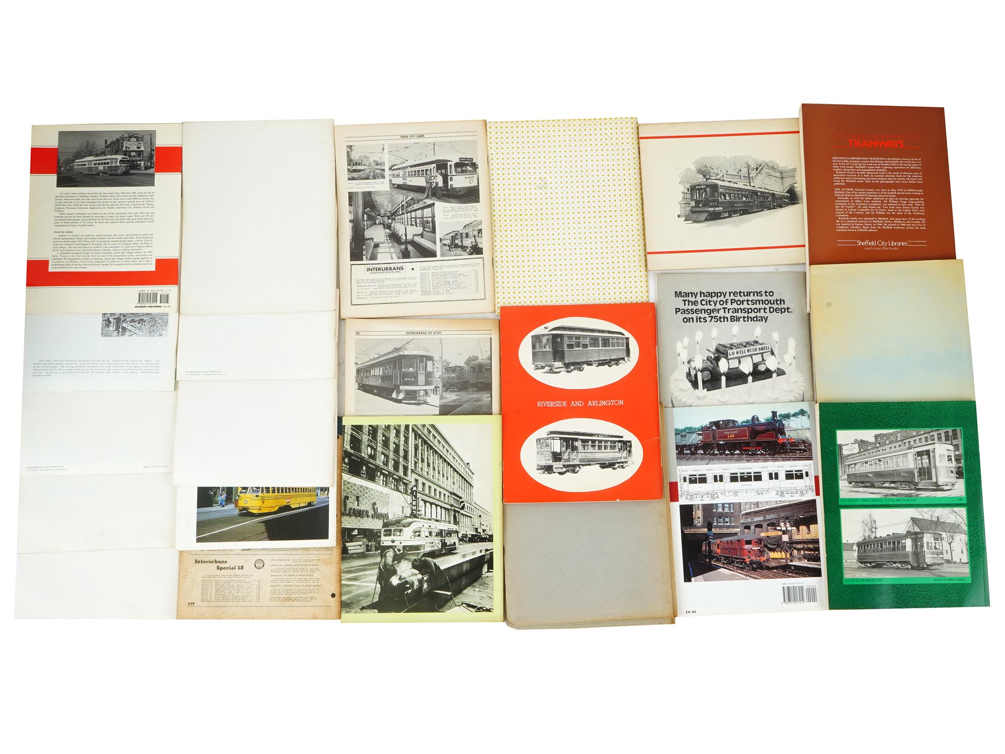 LOT AMERICAN ENGLISH RAILWAY TRANSPORT MAGAZINE ALBUMS PIC-1