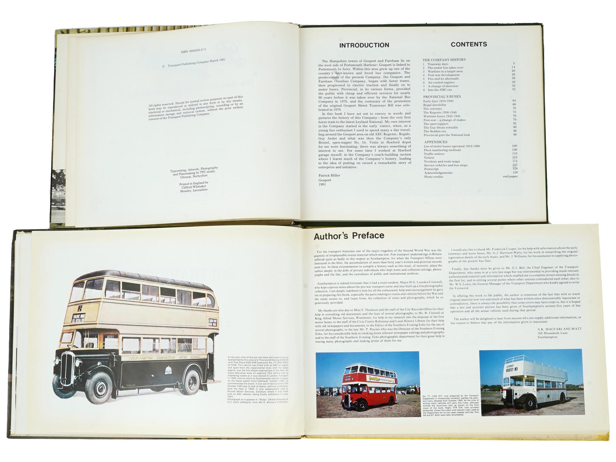 LOT AMERICAN ENGLISH BUSES TRAMS TRANSPORT BOOKS PIC-3