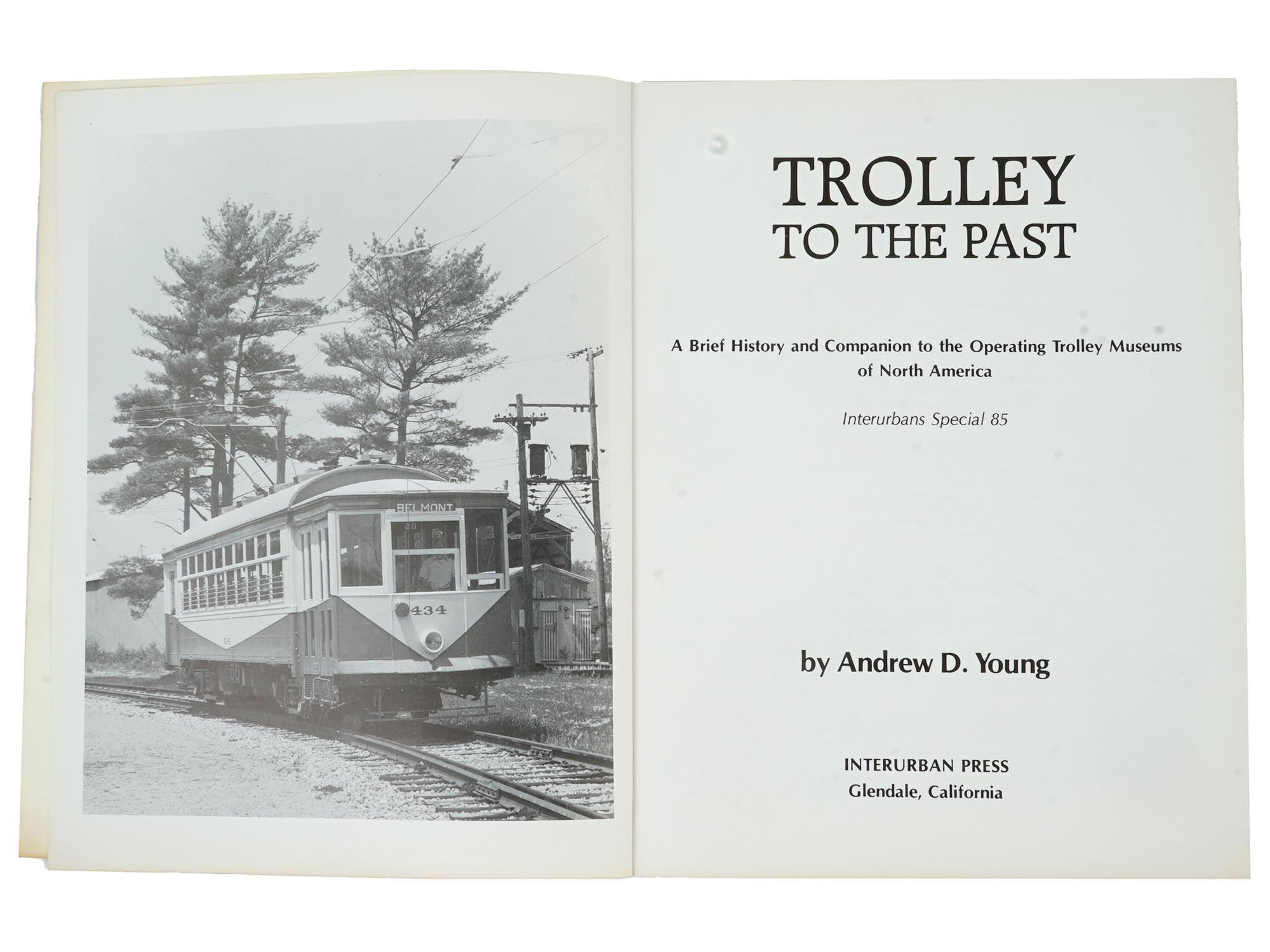 LOT AMERICAN EUROPEAN TROLLEY TRAMS TRANSPORT BOOKS PIC-7