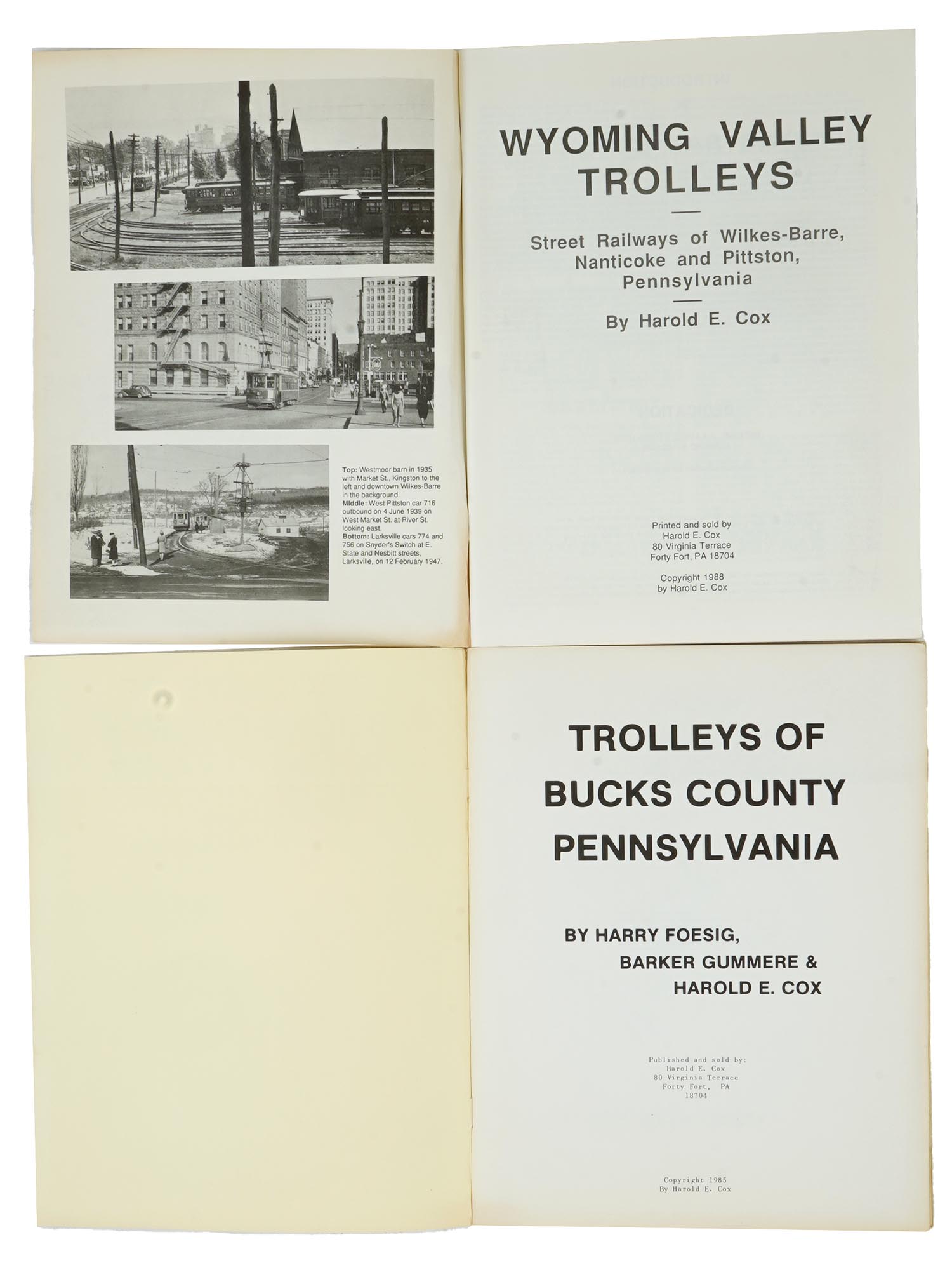 VINTAGE BOOKS ABOUT AMERICAN STREET RAILWAYS PIC-7