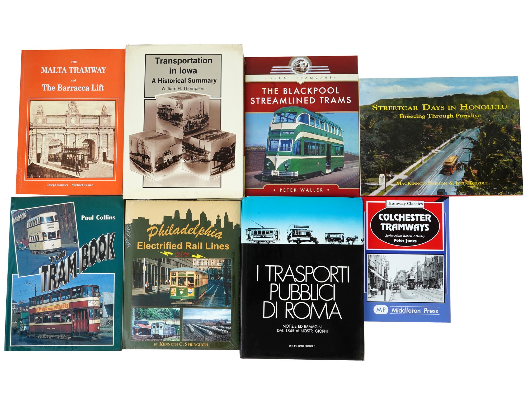 VINTAGE BOOKS ABOUT EUROPEAN AND AMERICAN TRAMWAYS PIC-0