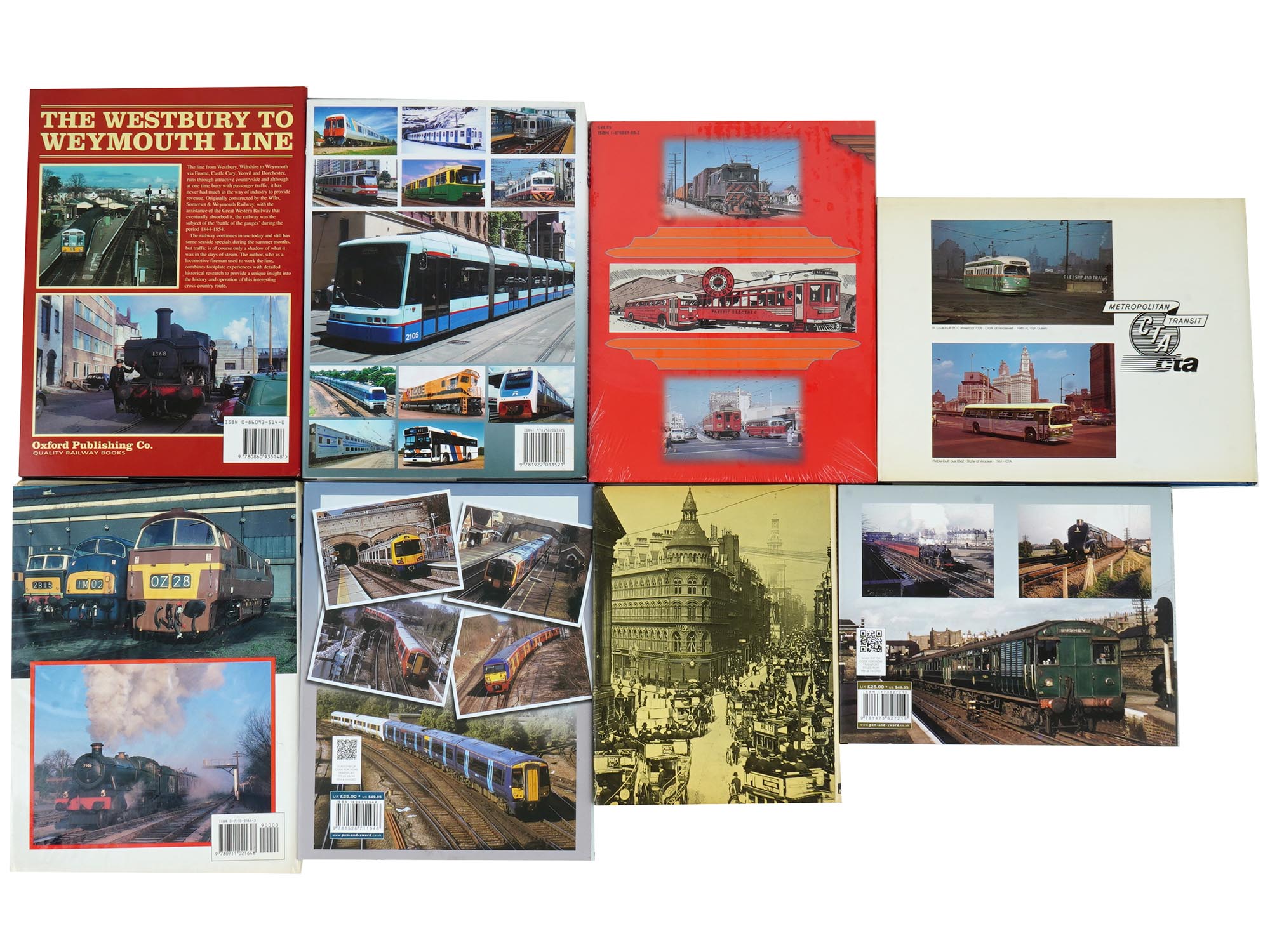 VINTAGE BOOKS ABOUT BRITISH AND AMERICAN RAILWAYS PIC-1