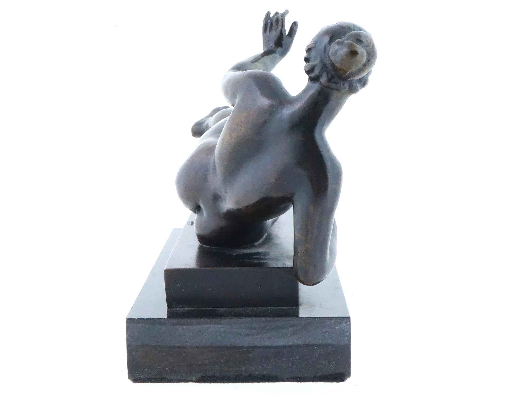 FEMALE NUDE BRONZE SCULPTURE BY ARISTIDE MAILLOL PIC-4