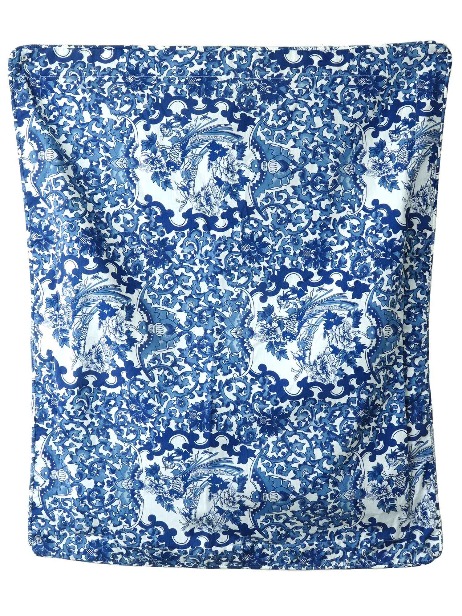 RALPH LAUREN CHINOISERIE BLUE AND WHITE BEDDING SET PIC-1