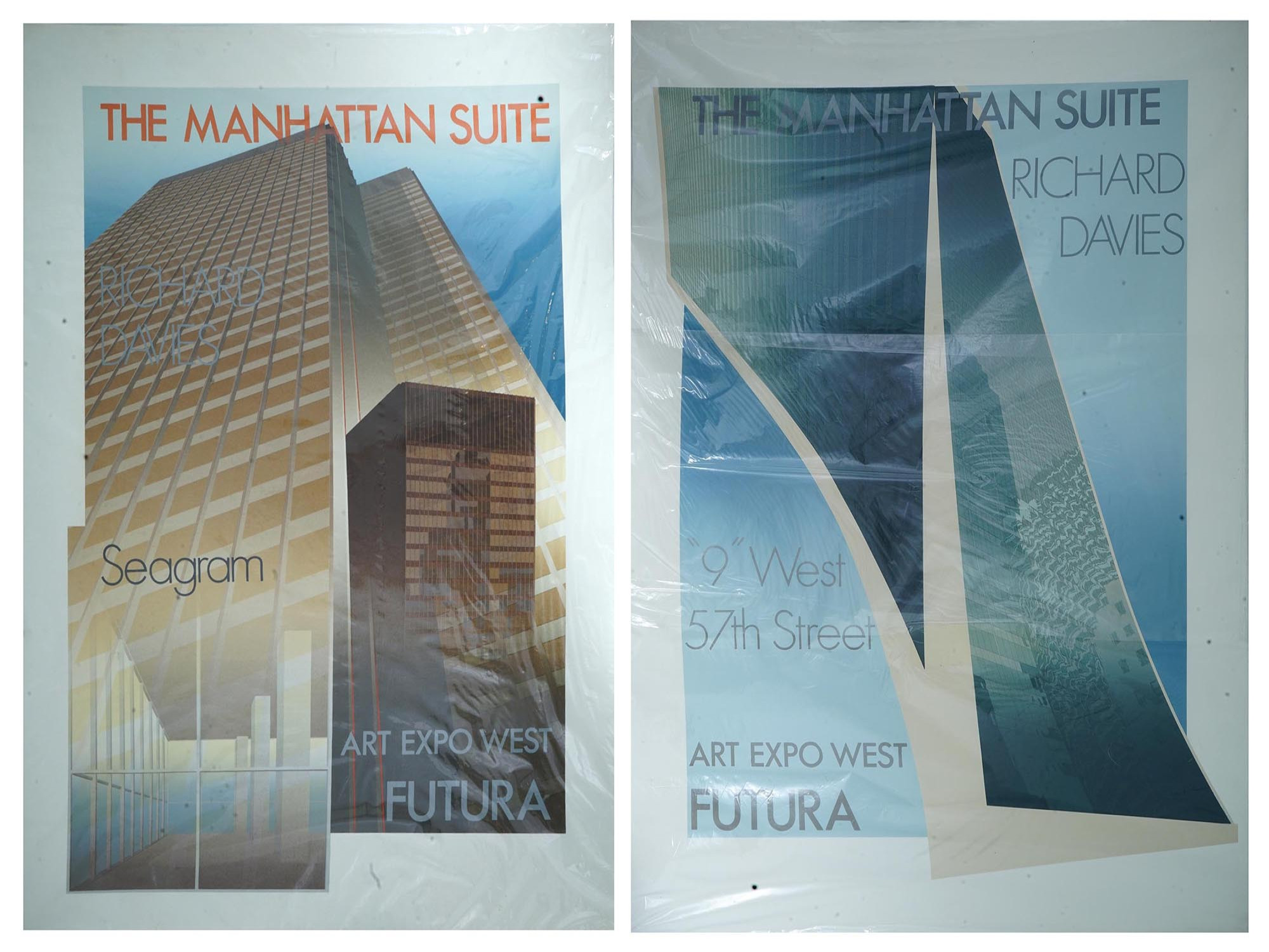 AMERICAN ARCHITECTURAL POSTERS BY RICHARD DAVIES PIC-0