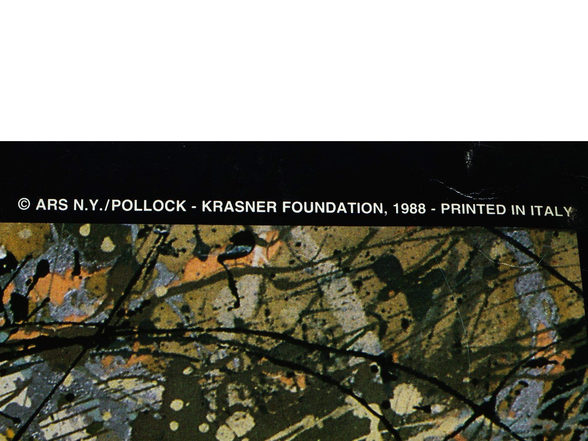 JACKSON POLLOCK METROPOLITAN MUSEUM OF ART POSTER PIC-2