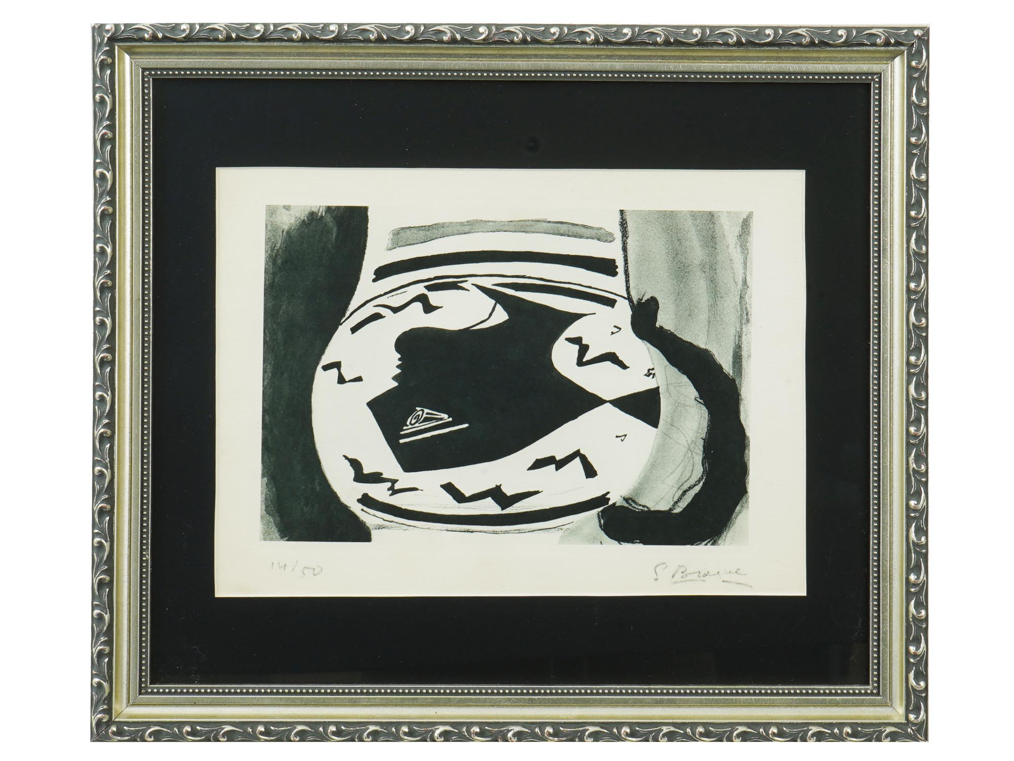 FRENCH LITHOGRAPH PRINT BY GEORGES BRAQUE PIC-0