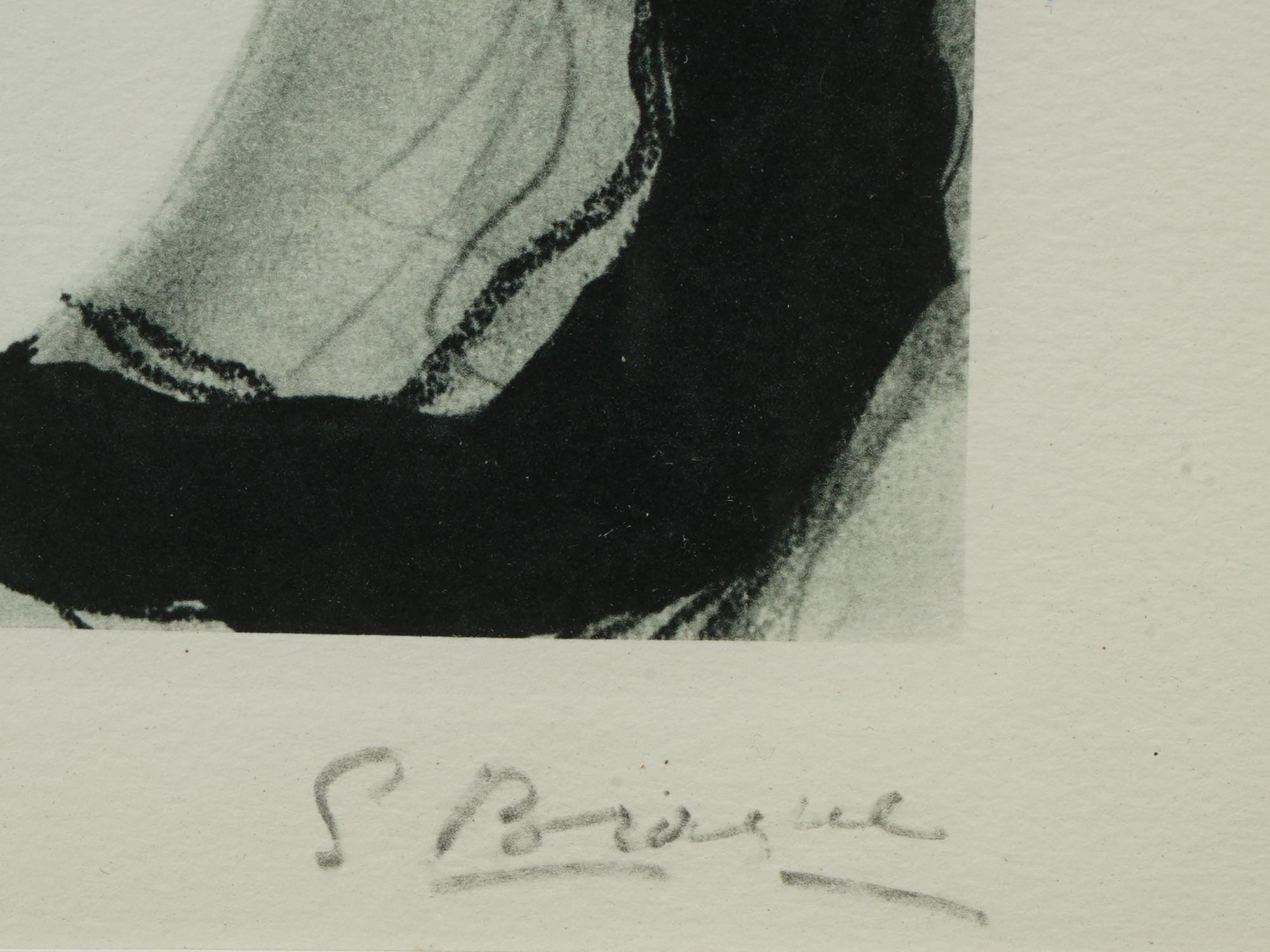 FRENCH LITHOGRAPH PRINT BY GEORGES BRAQUE PIC-3