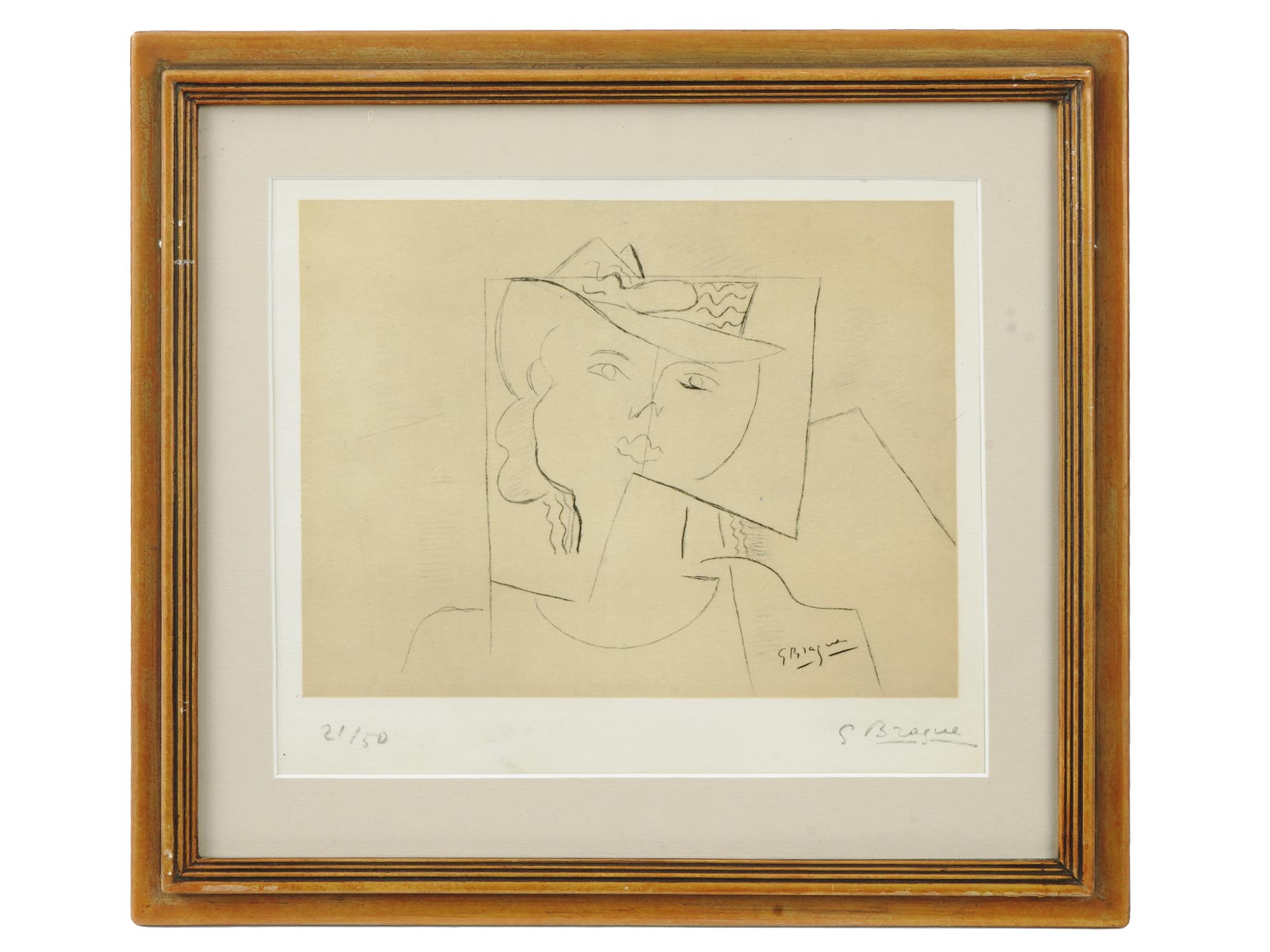 GEORGES BRAQUE FRENCH LIMITED EDITION ETCHING PIC-0