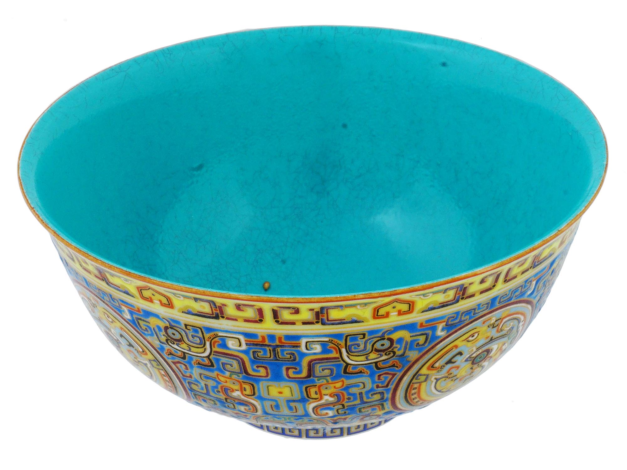 CHINESE REPUBLIC PERIOD HAND ENAMEL PORCELAIN BOWL PIC-0