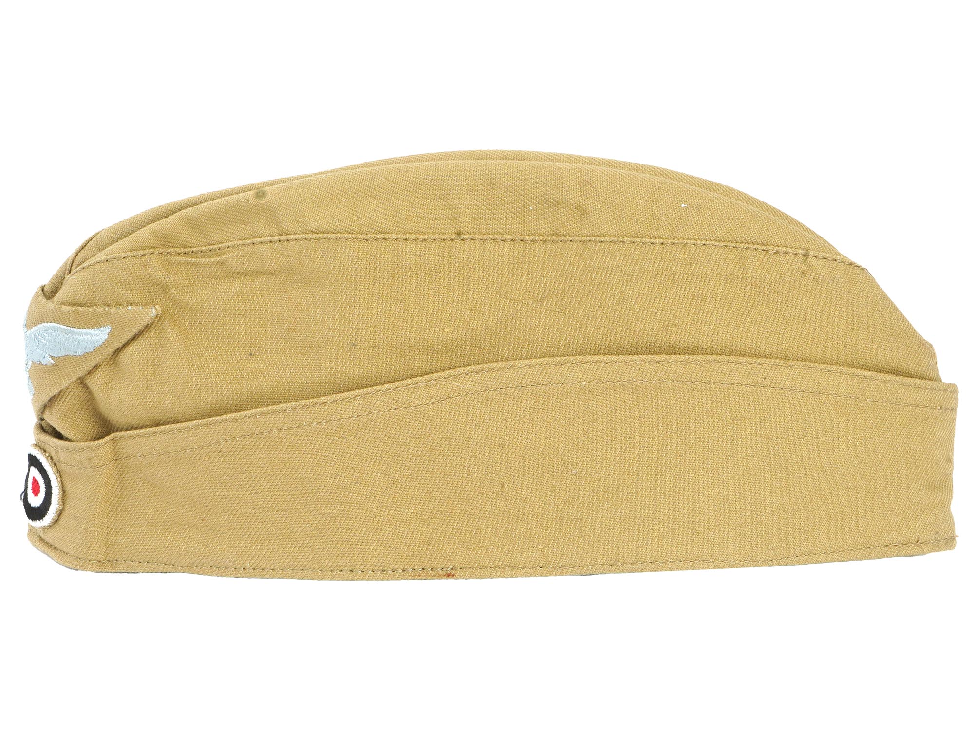 WWII NAZI GERMAN LUFTWAFFE AFRIKA CORPS OVERSEAS HAT PIC-2