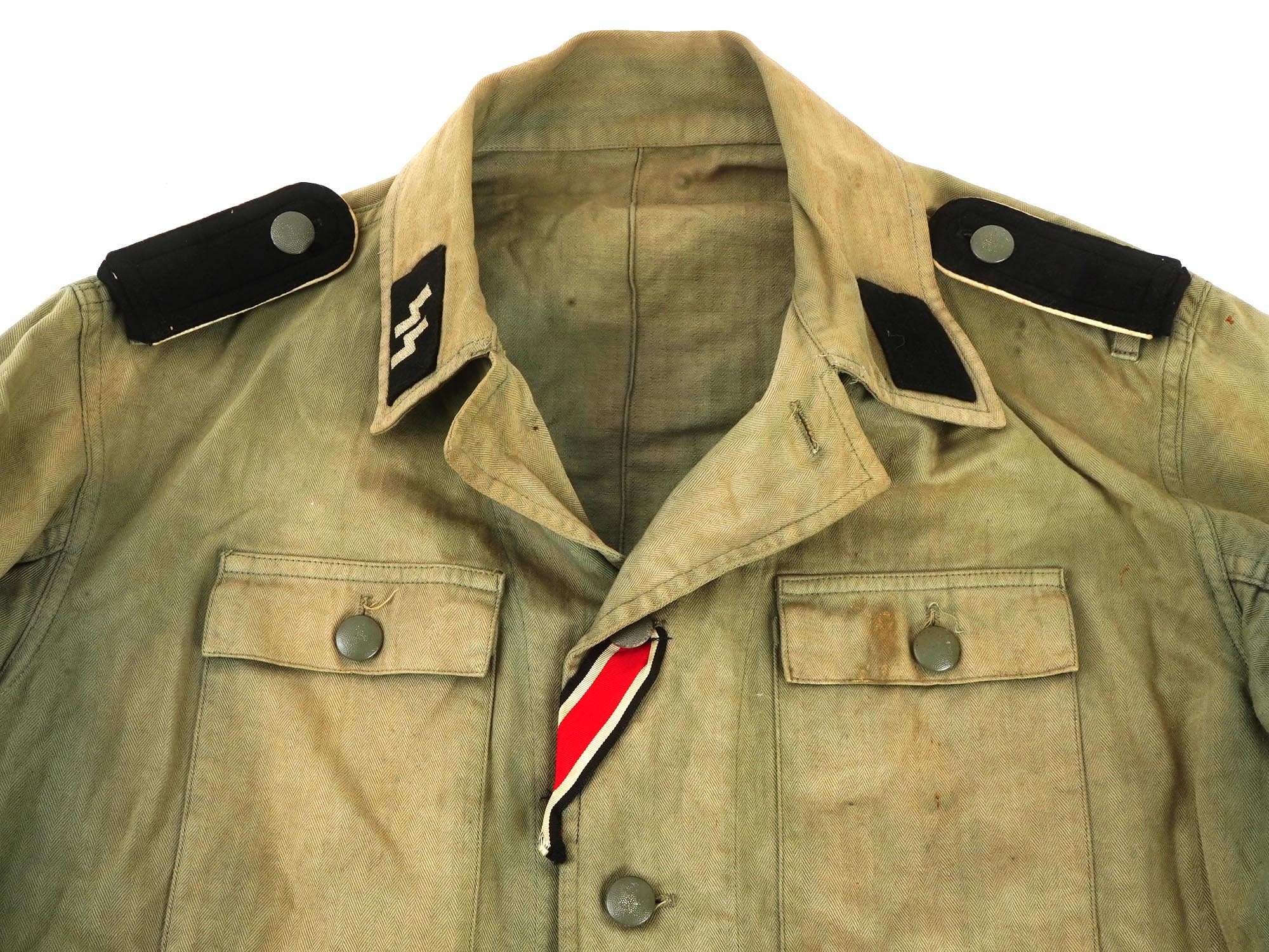 WWII NAZI GERMAN WAFFEN SS TUNIC PIC-2