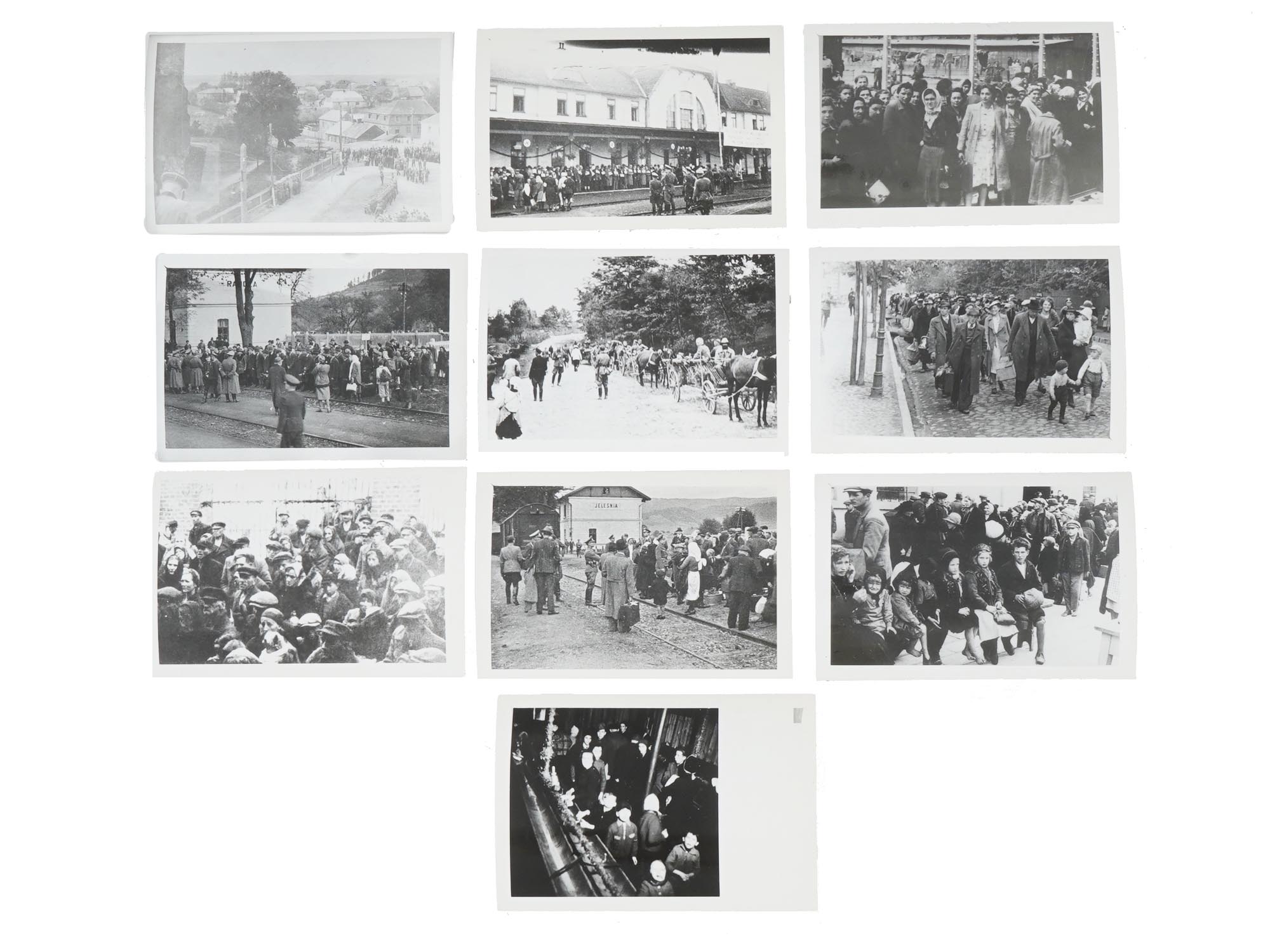 GROUP PHOTOS OF CONCENTRATION CAMPS POLISH ARCHIVES PIC-0