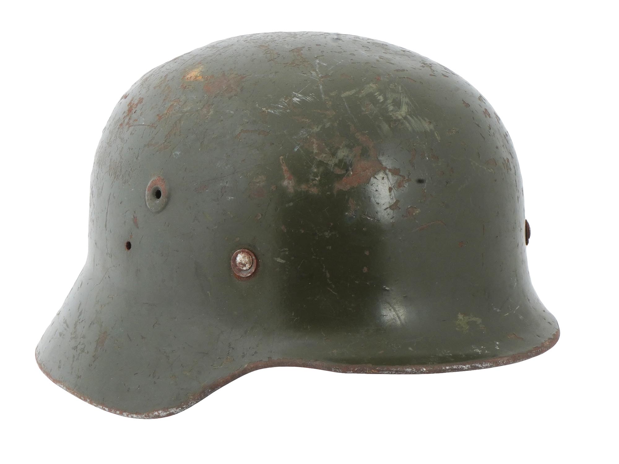 WWII TYPE NAZI GERMAN MILITARY STEEL HELMET STAHLHELM PIC-0