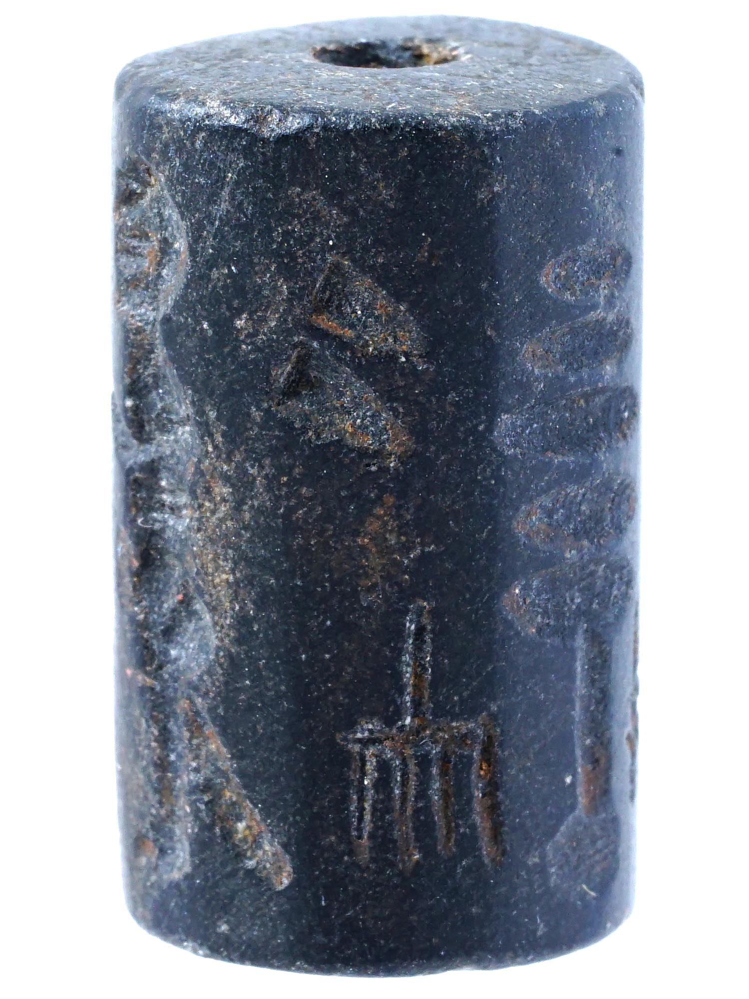 ANCIENT MESOPOTAMIAN MITANNI KINGDOM CYLINDER SEAL PIC-4