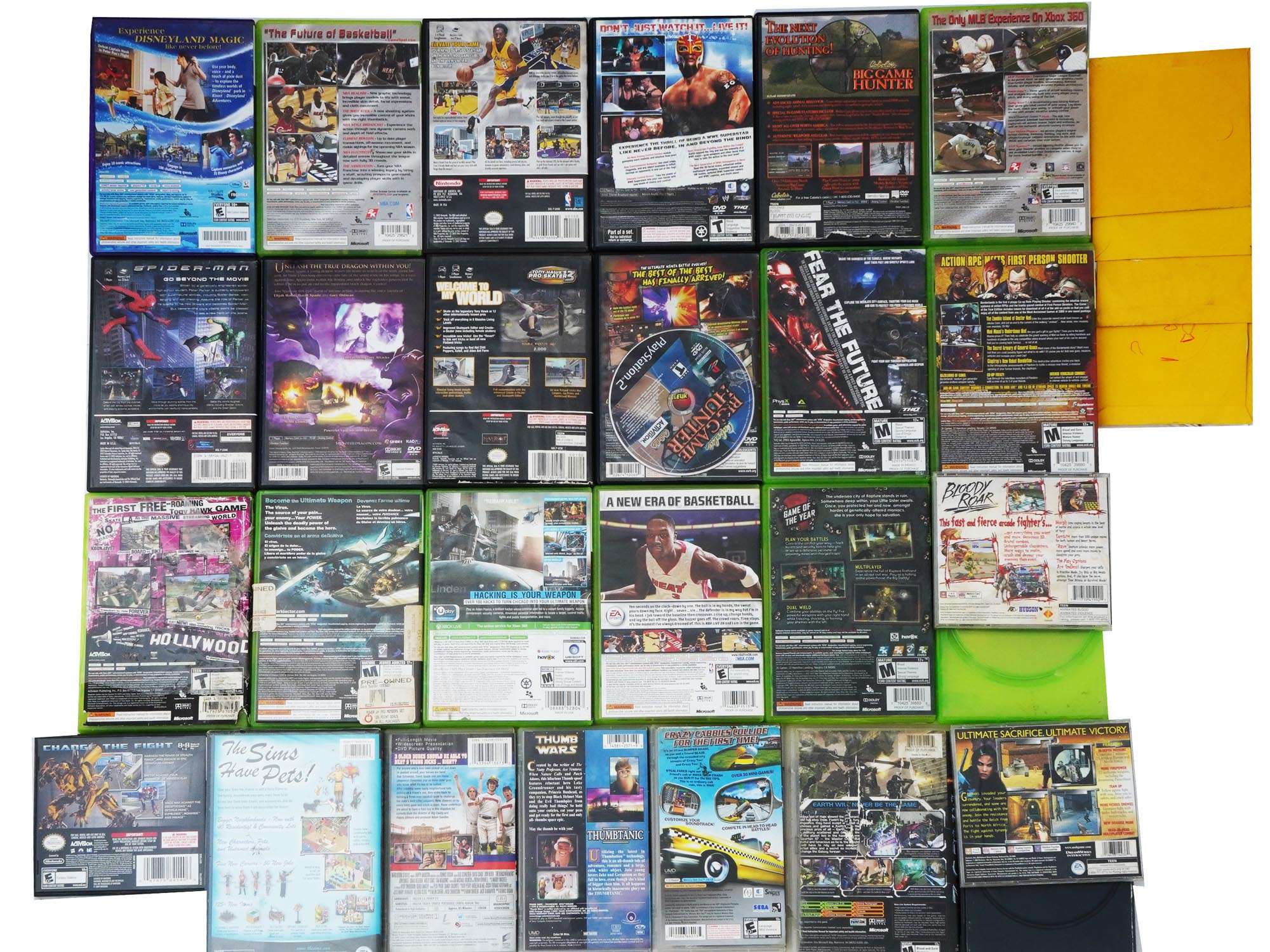 VINTAGE VIDEOGAMES FOR PLAYSTATION AND XBOX 360 PIC-1