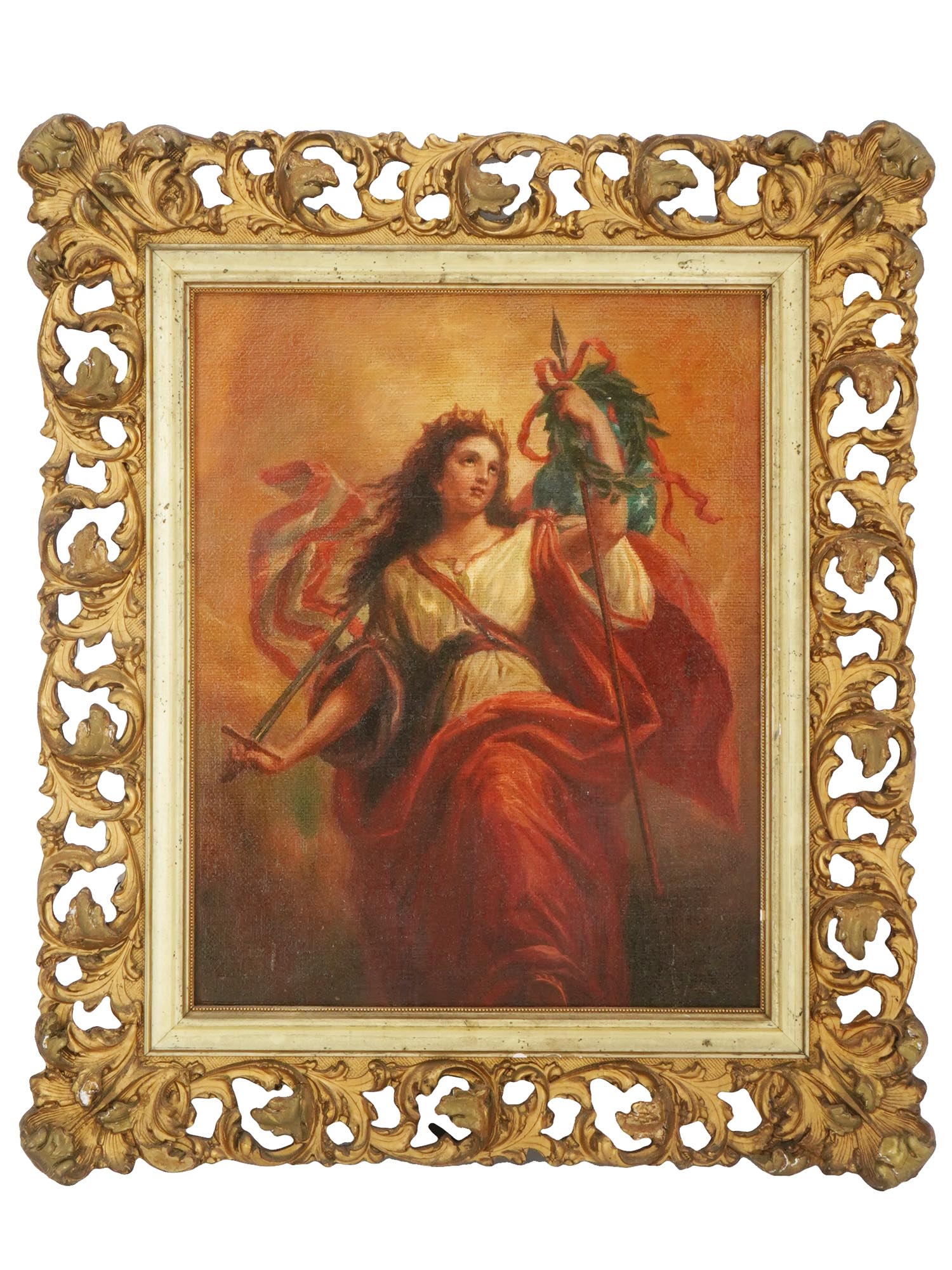 AFTER CONSTANTINO BRUMIDI AMERICAN PAINTING OF LIBERTY PIC-0