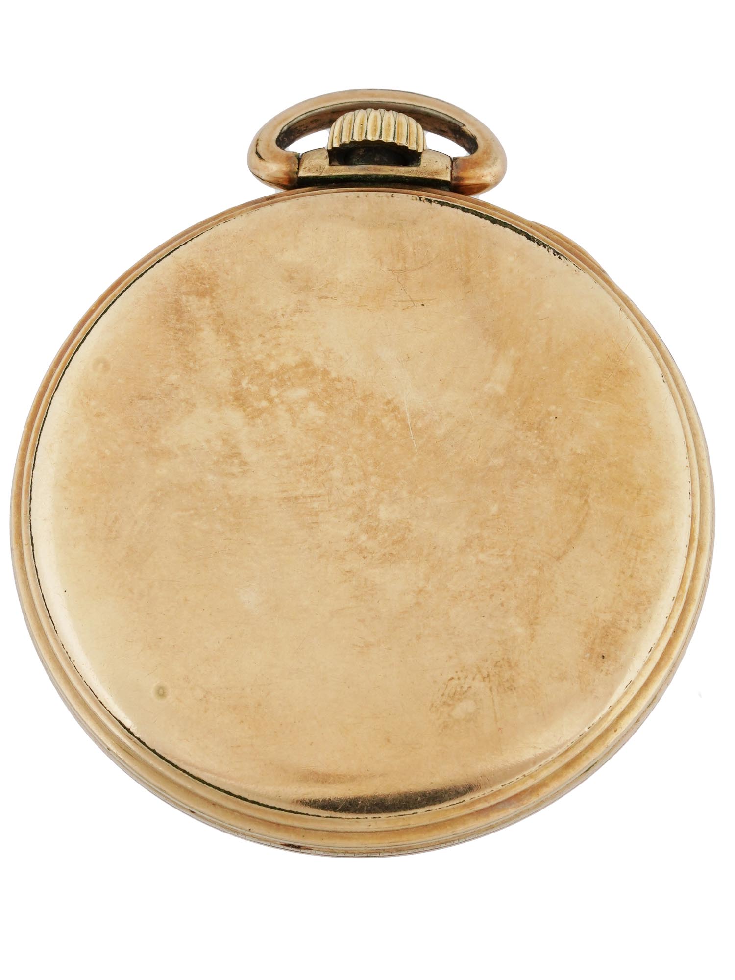 MID CENT WALTHAM PREMIER GOLD PLATED POCKET WATCH PIC-1