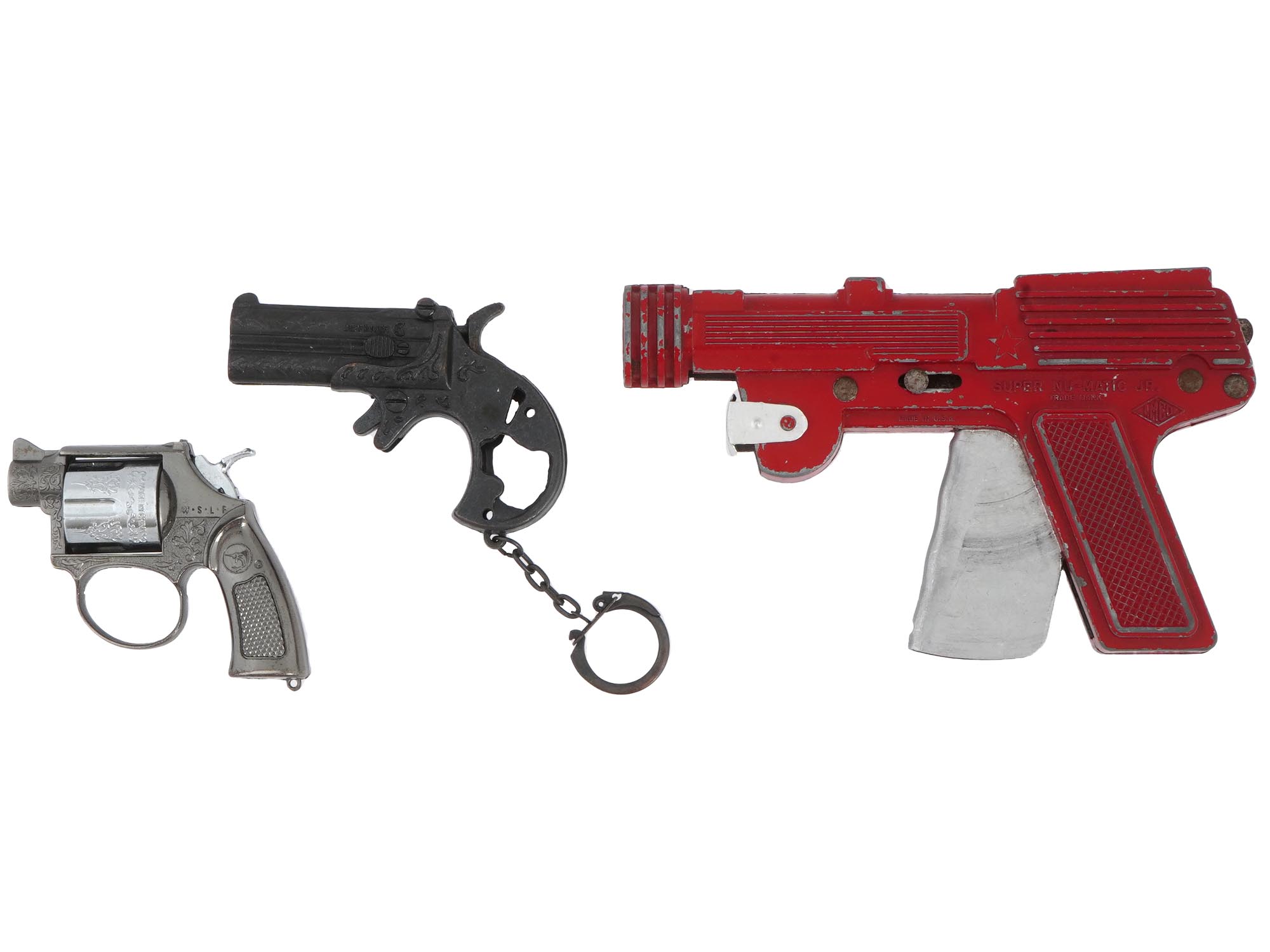 SEVEN VINTAGE TOY GUNS WITH UNIQUE DESIGNS PIC-6