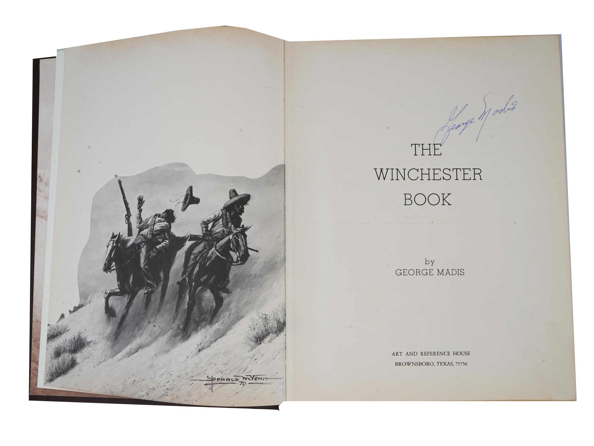 VINTAGE WINCHESTER BOOK BY GEORGE MADIS SIGNED EDITION PIC-6