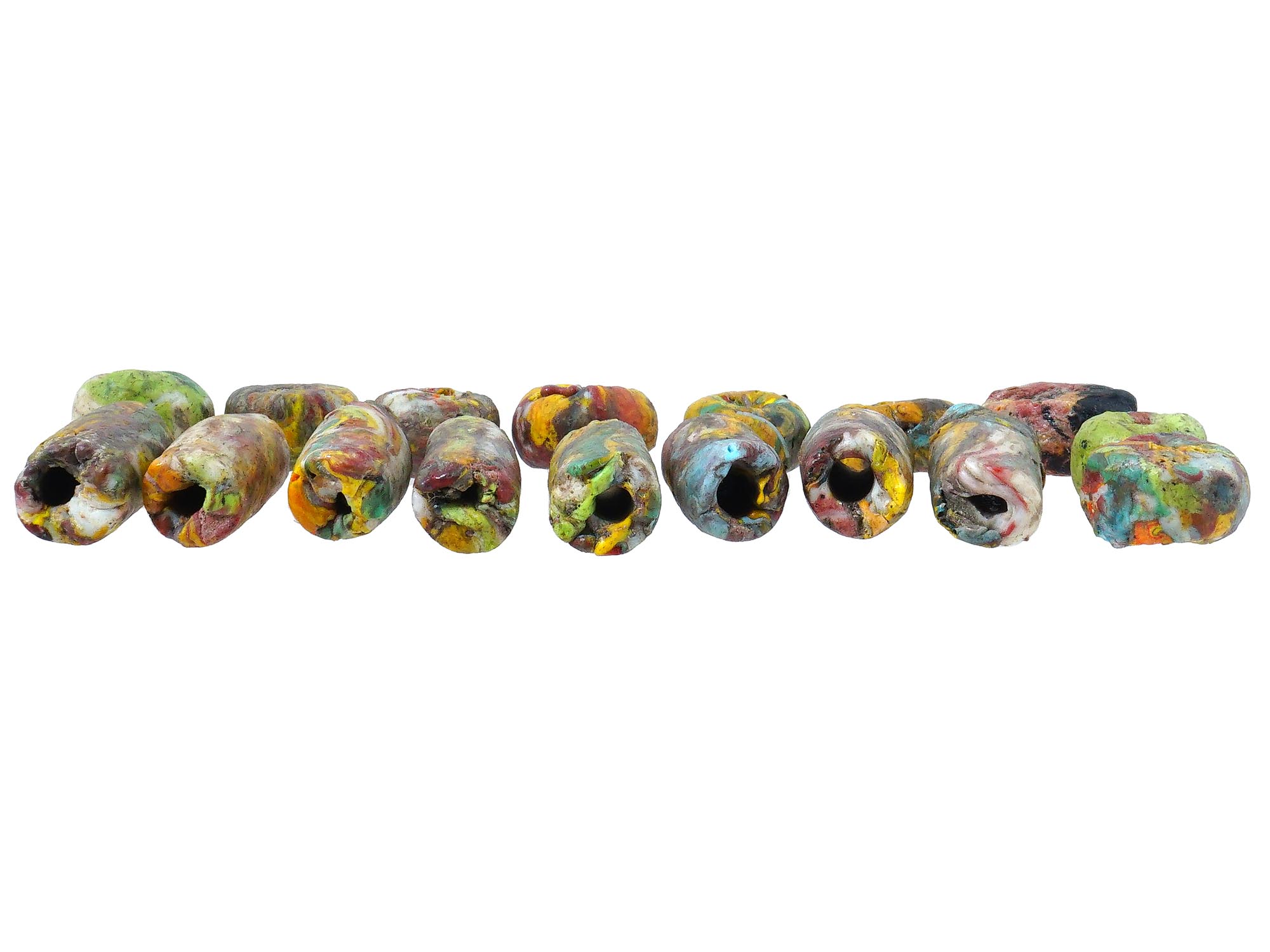 COLLECTION ANCIENT NEAR EASTERN MOSAIC GLASS BEADS PIC-1