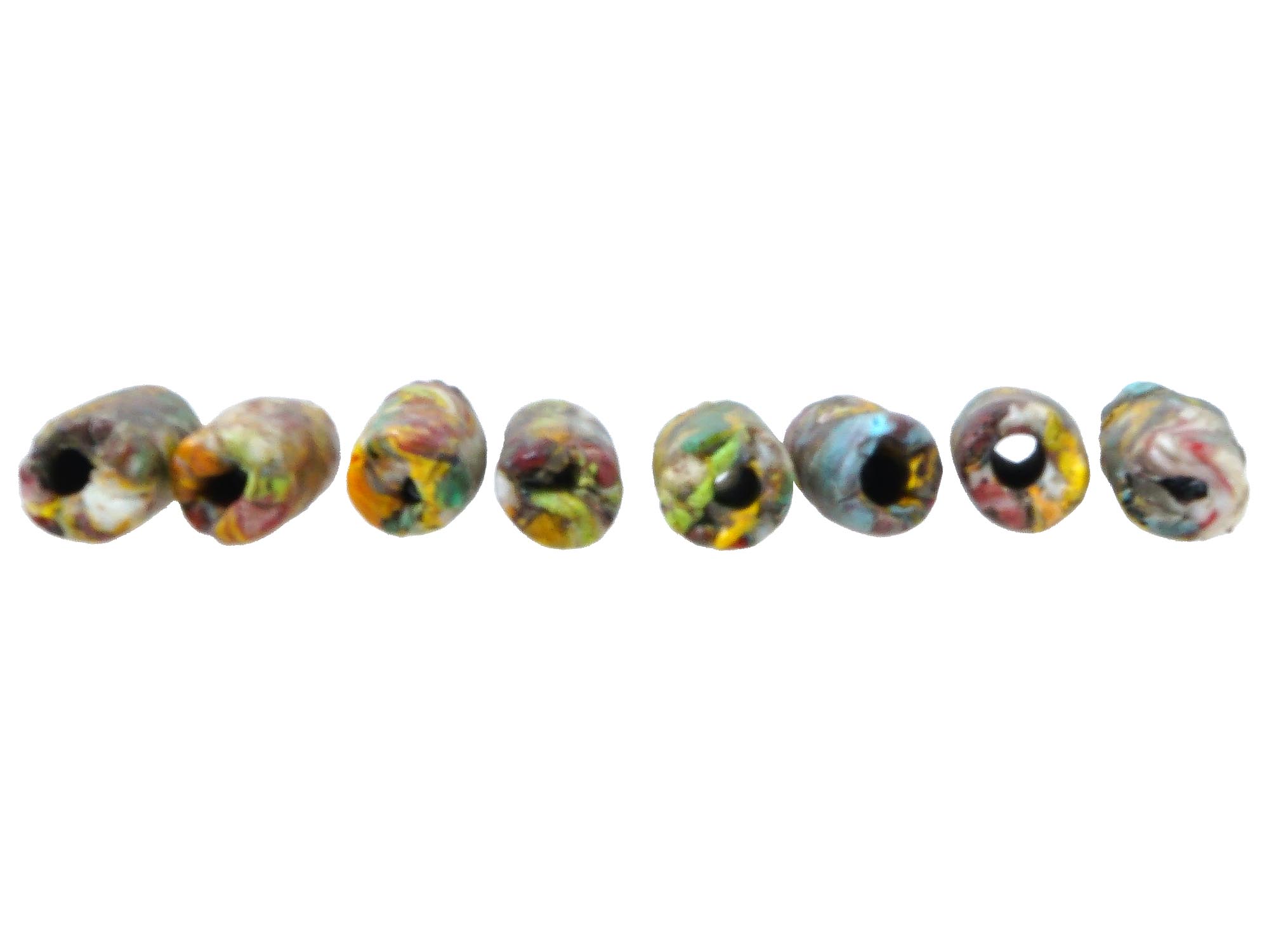 COLLECTION ANCIENT NEAR EASTERN MOSAIC GLASS BEADS PIC-4