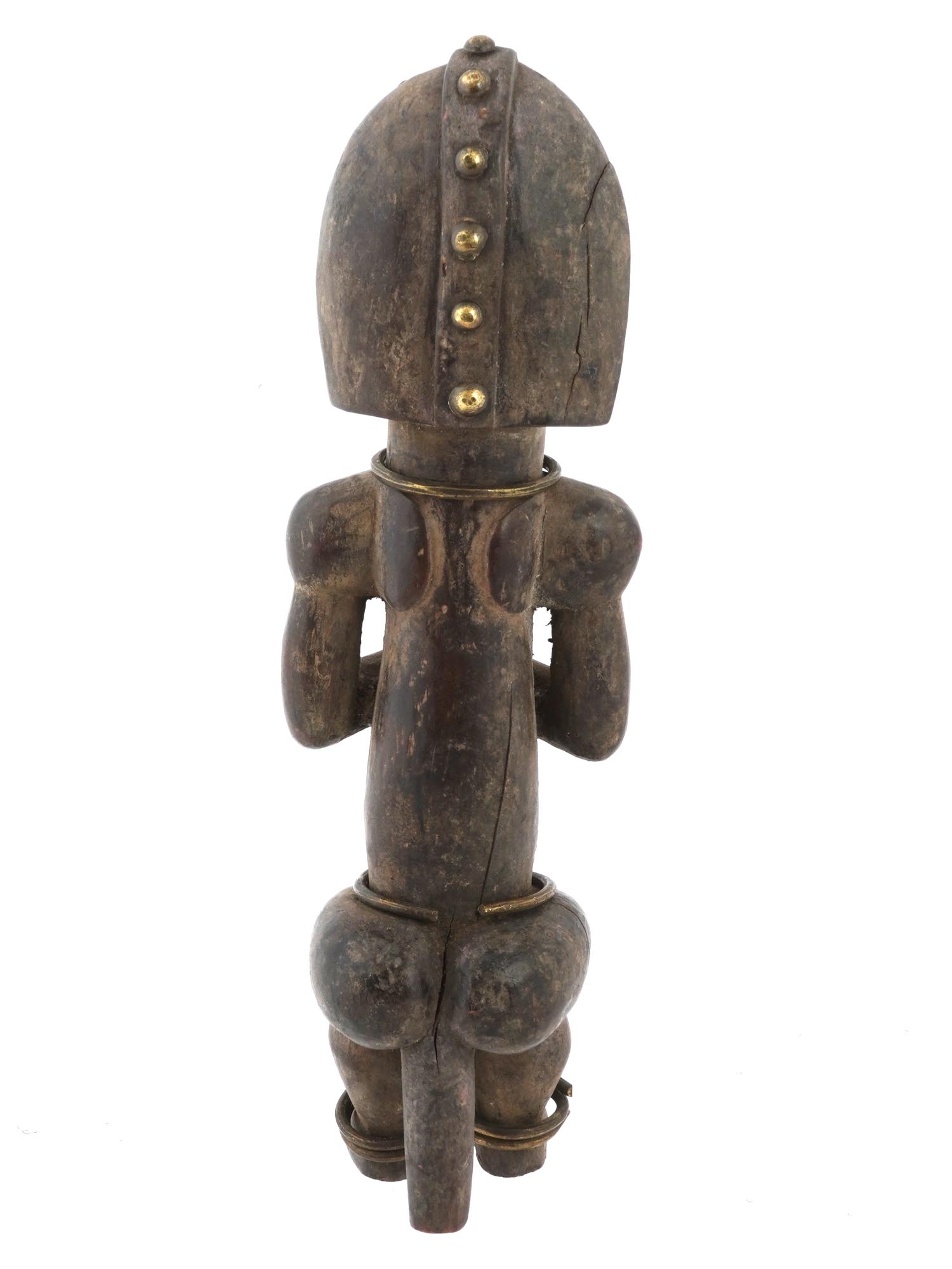 CENTRAL AFRICAN GABON FANG NLO BIERI RELIQUARY FIGURE PIC-3