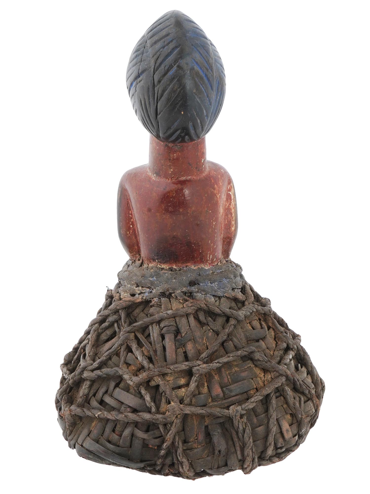 CENTRAL AFRICAN GABON LUMBOH FETISH RELIQUARY FIGURE PIC-3