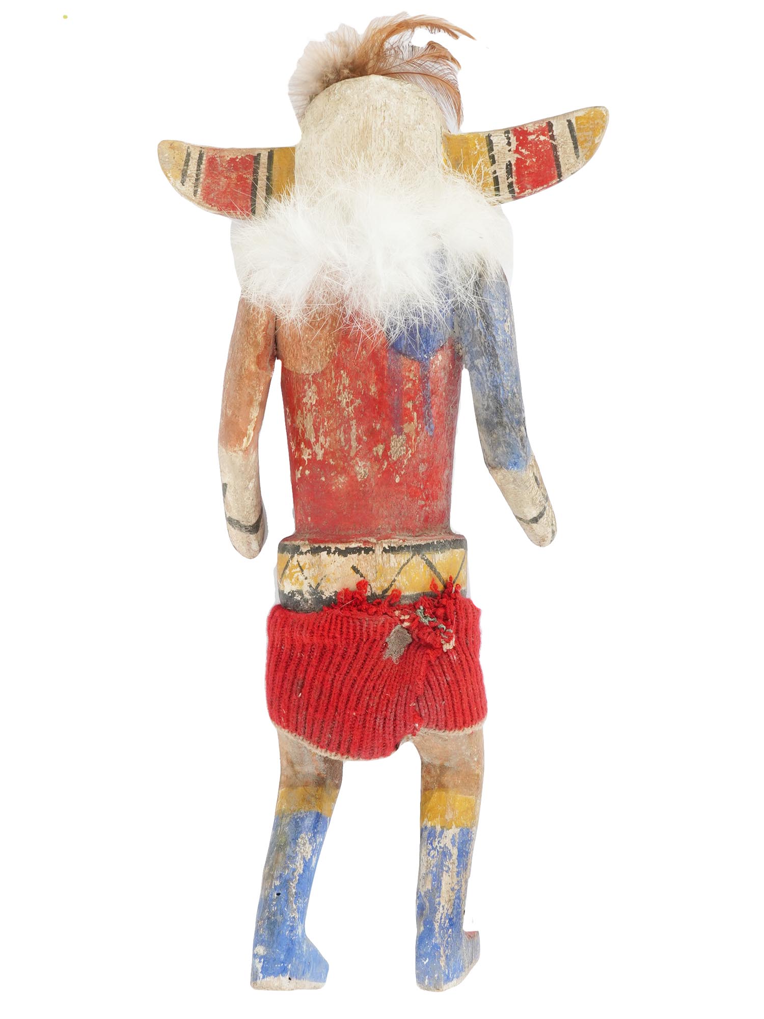 NATIVE AMERICAN KACHINA HOPI HAND CARVED WOOD DOLL PIC-1