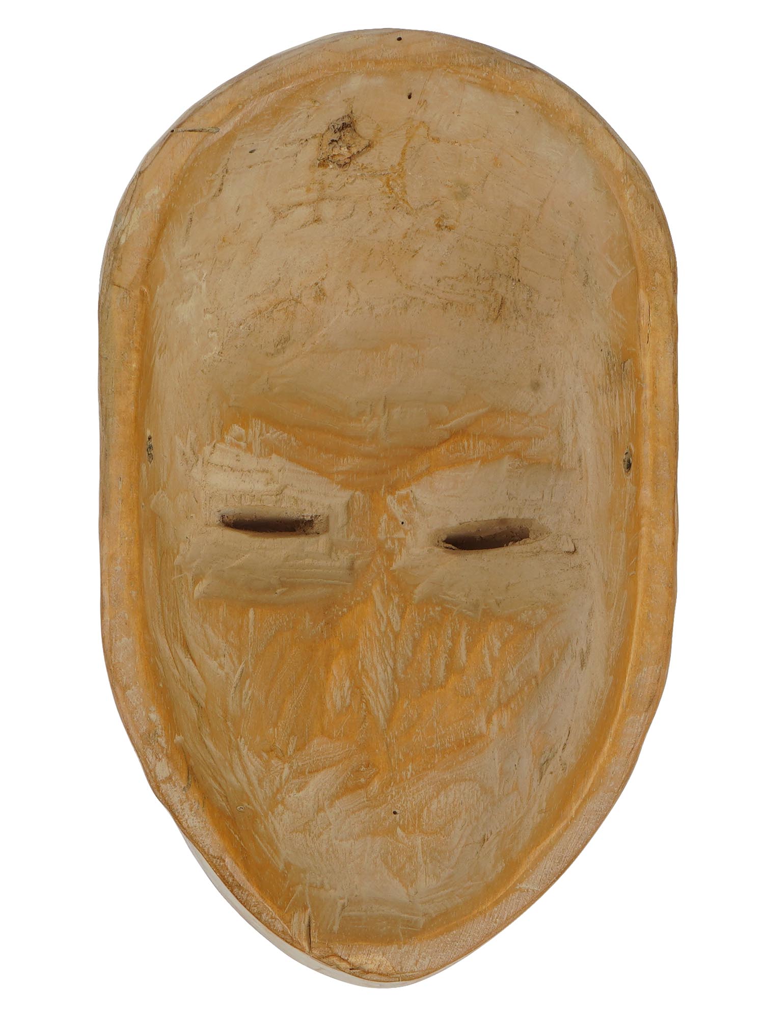 SMALL CENTRAL AFRICAN CONGO LEGA BWAMI WOOD MASK PIC-2