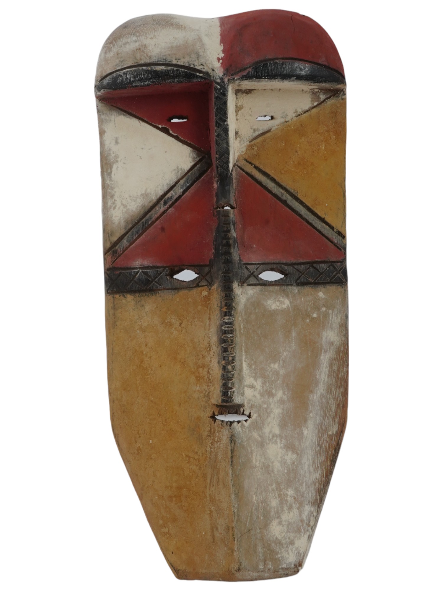 A FLAG MASK ADUMA GABON CENTRAL AFRICA PIC-0