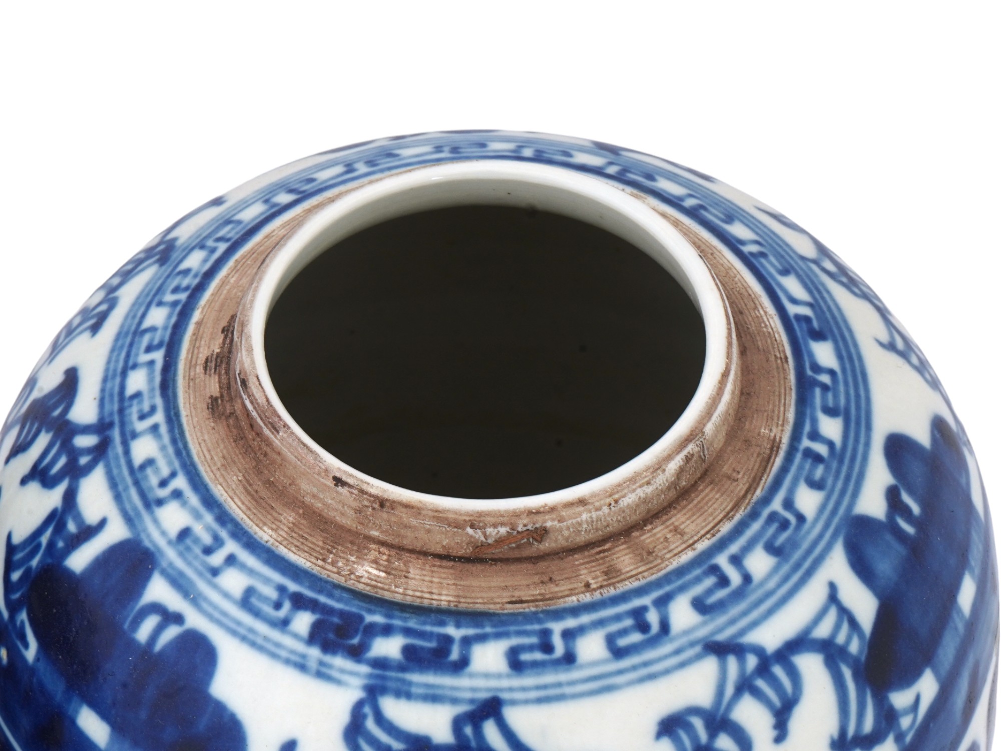 CHINESE BLUE AND WHITE PORCELAIN GINGER JARS PIC-4