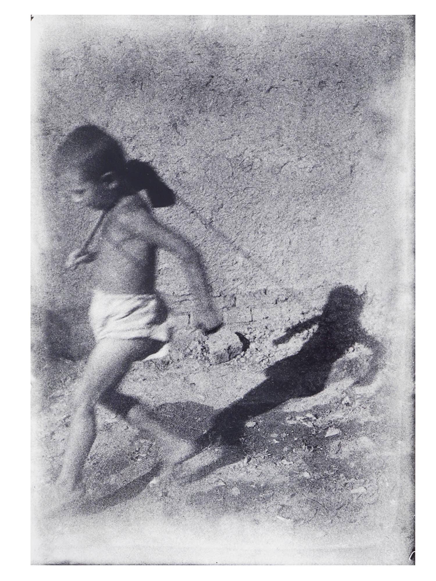 UZBEK SOVIET ERA BOY PORTRAIT PHOTO BY SEMEN MALT PIC-0