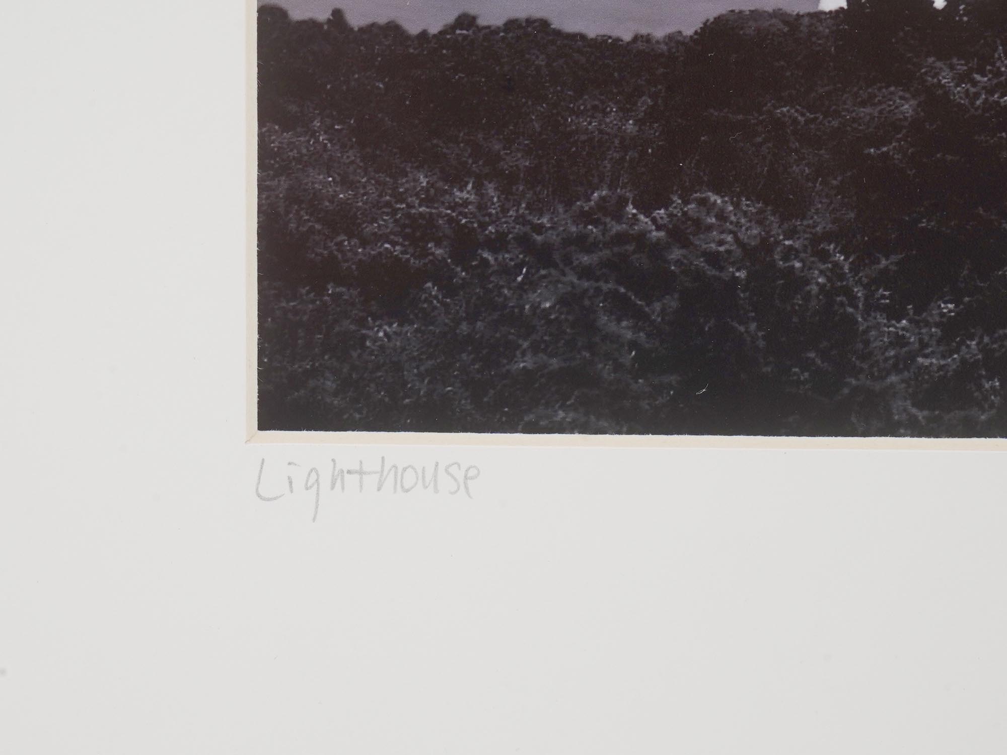 LTD LIGHTHOUSE PHOTO ART PRINT BY JOHN DENG SIGNED PIC-2