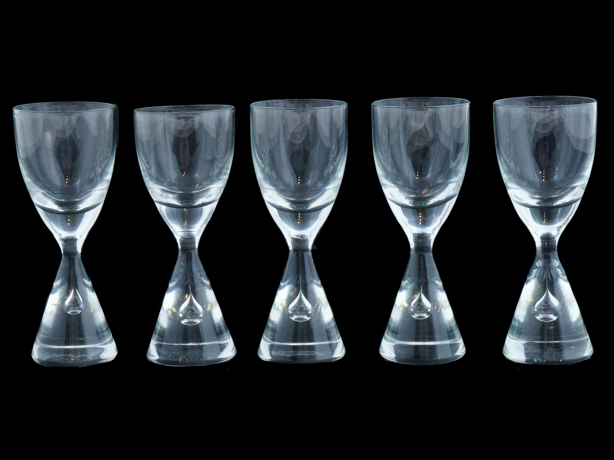 HOLMEGAARD PRINCESS CLEAR CORDIAL GLASSES SET PIC-0