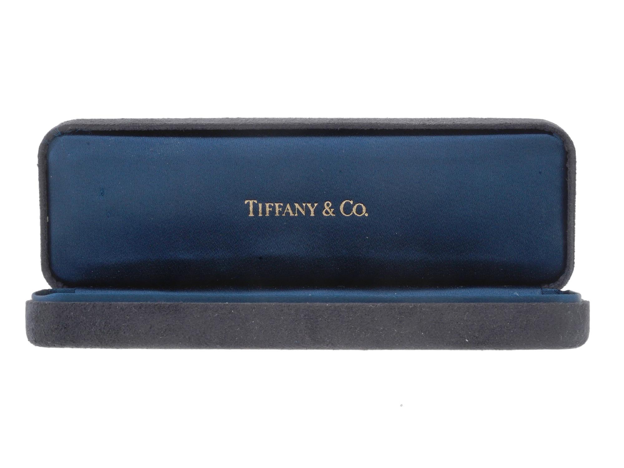 TIFFANY AND CO 925 SILVER BALLPOINT BAMBOO PEN PIC-8