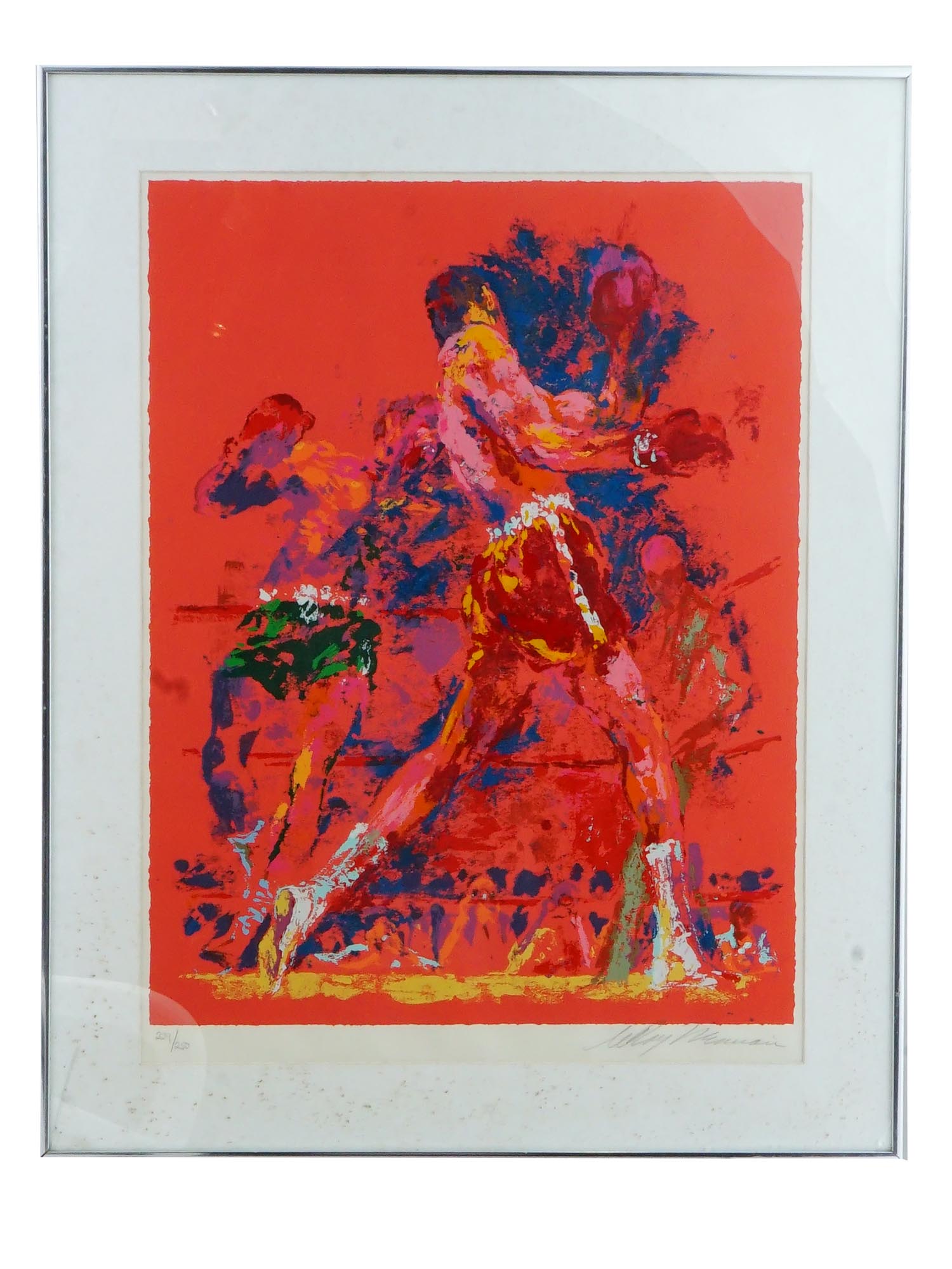 LIMITED ED ART SERIGRAPH PRINT BY LEROY NEIMAN PIC-0