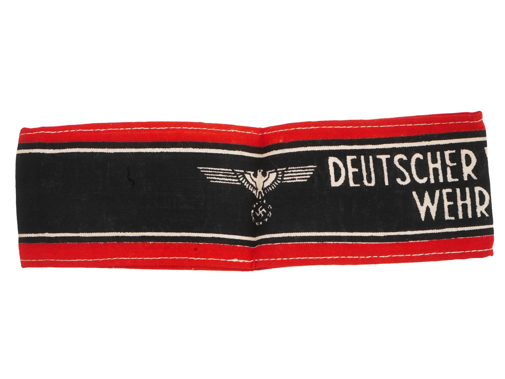 WWII NAZI GERMAN VOLKSSTURM WEHRMACHT ARMBAND PIC-3