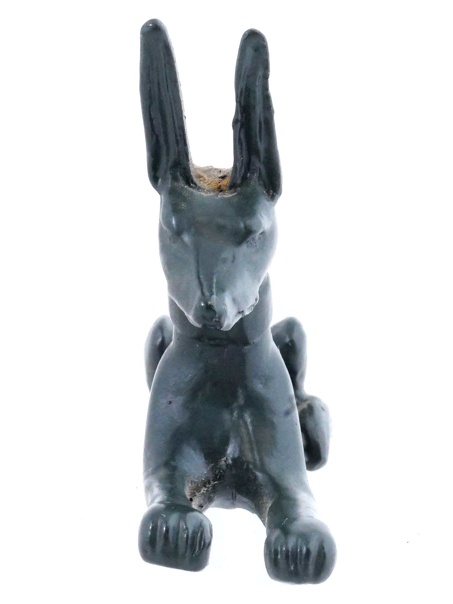 ANCIENT EGYPTIAN JACKAL ANUBIS BRONZE REPRODUCTION PIC-4