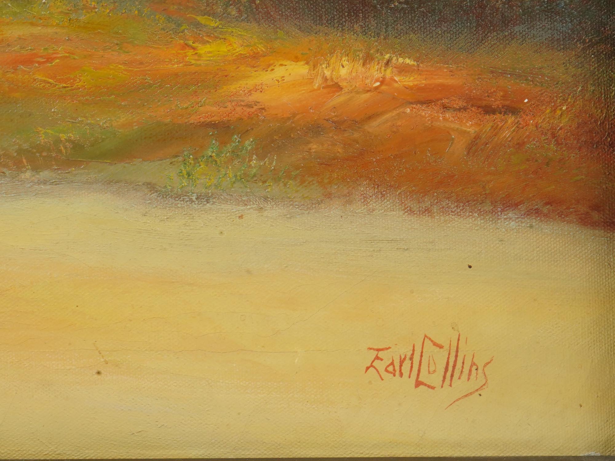 AMERICAN LANDSCAPE OIL PAINTING BY EARL COLLINS PIC-2
