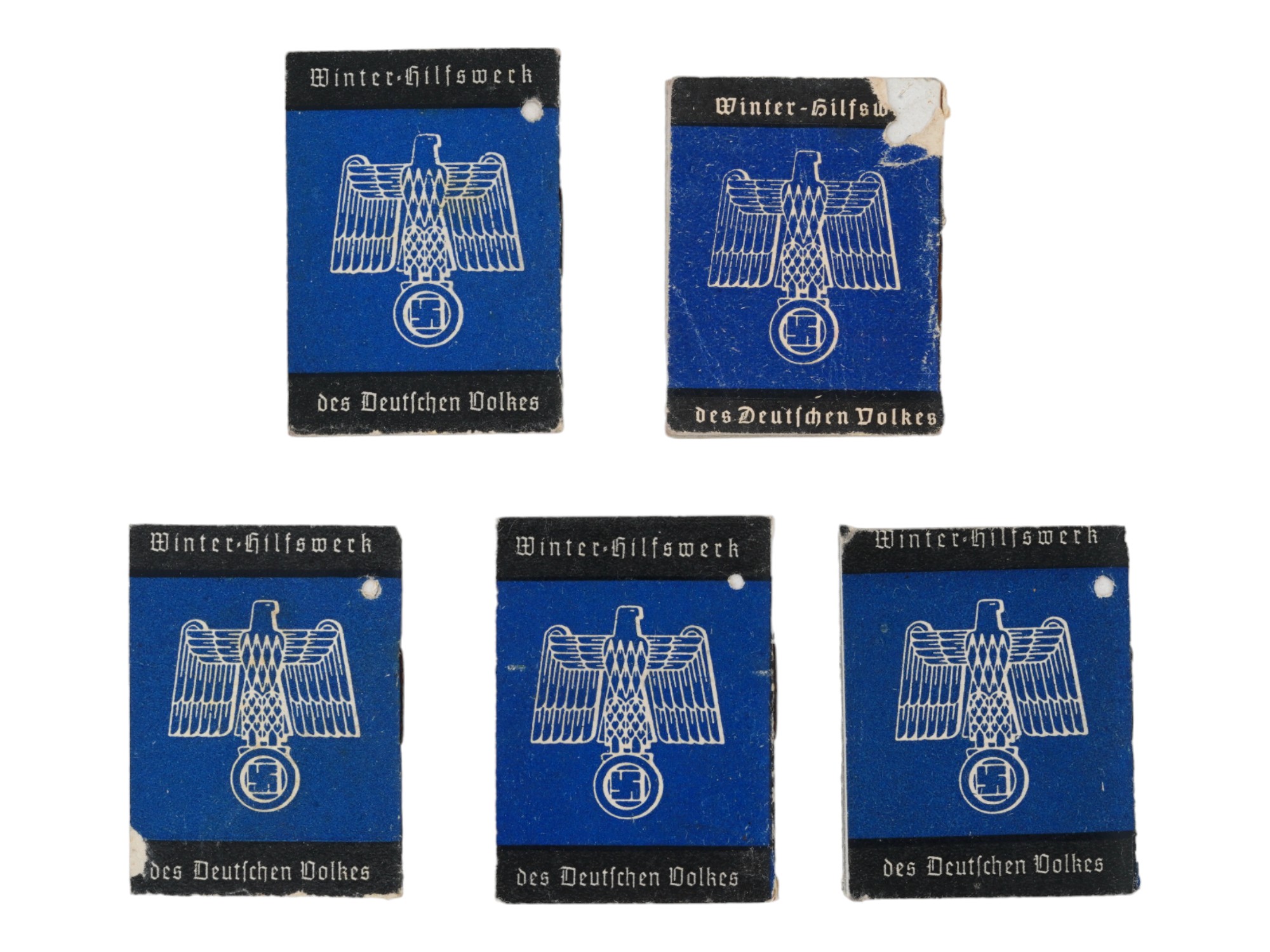 WWII NAZI DES FUHRERS KAMPF IM OSTEN MINIATURE BOOKS PIC-1