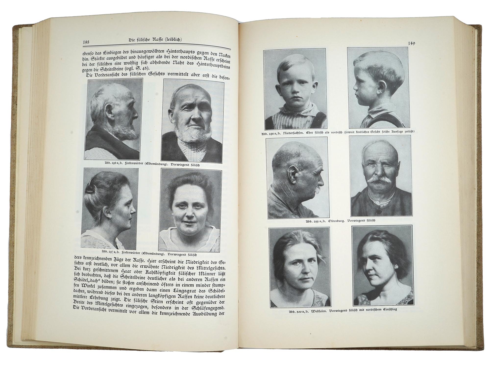 RACIAL SUBJECT BOOK FROM ADOLF HITLERS LIBRARY PIC-6