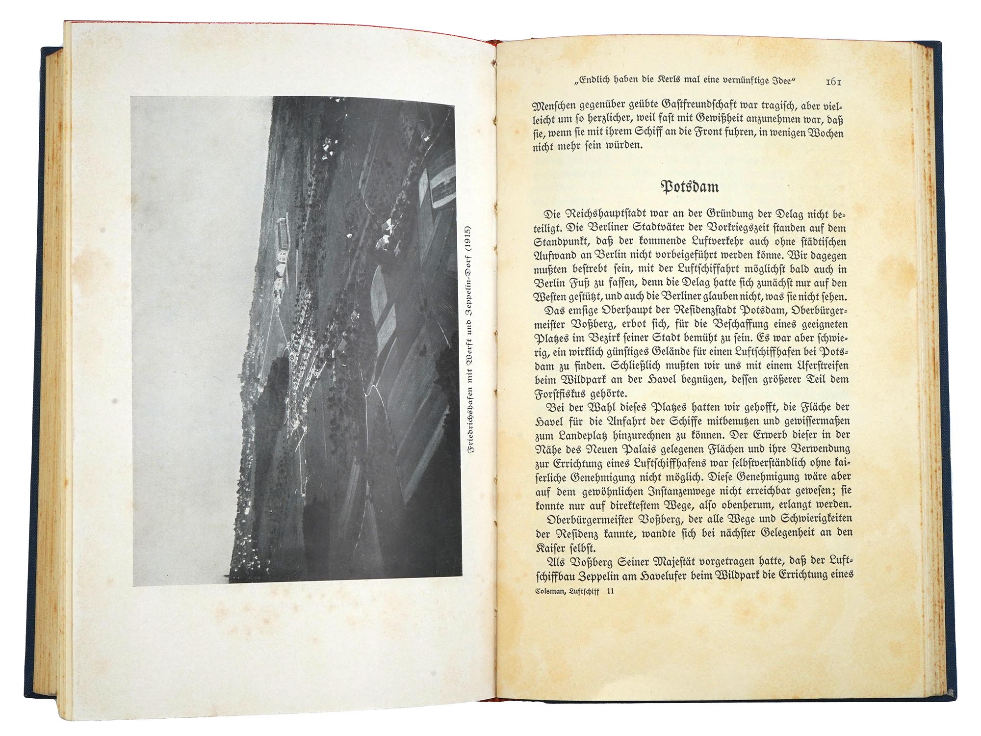 ZEPPELIN BOOK FROM ADOLF HITLERS PERSONAL LIBRARY PIC-8