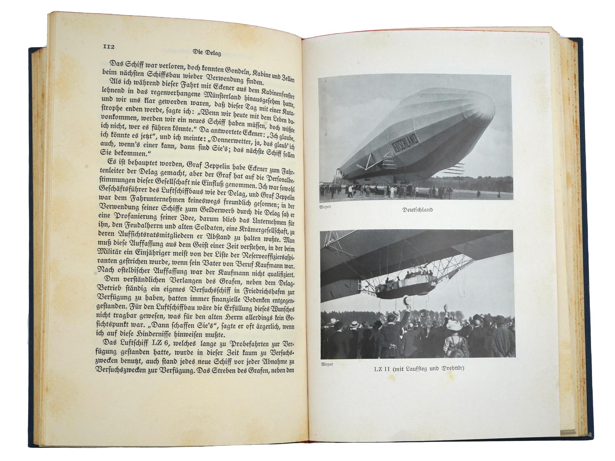 ZEPPELIN BOOK FROM ADOLF HITLERS PERSONAL LIBRARY PIC-7